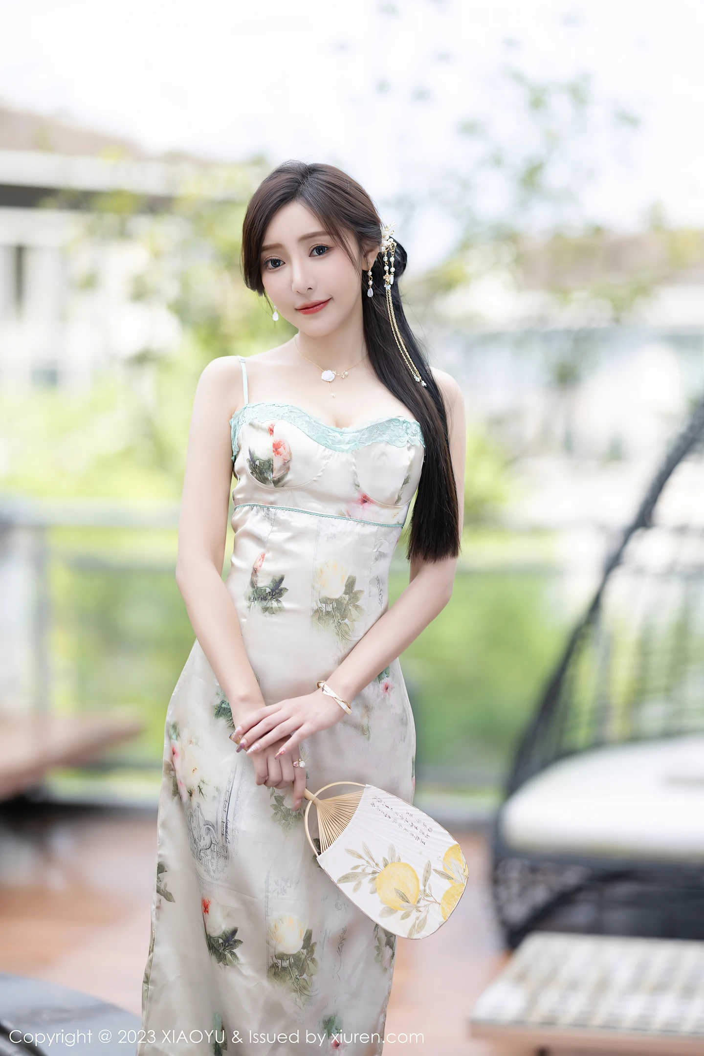 图片[3]-[XiaoYu画语界]Vol.1097 女神王馨瑶yanni性感浅色吊带长裙+粉色情趣旗袍完美诱惑写真83P-秀人网官方网站